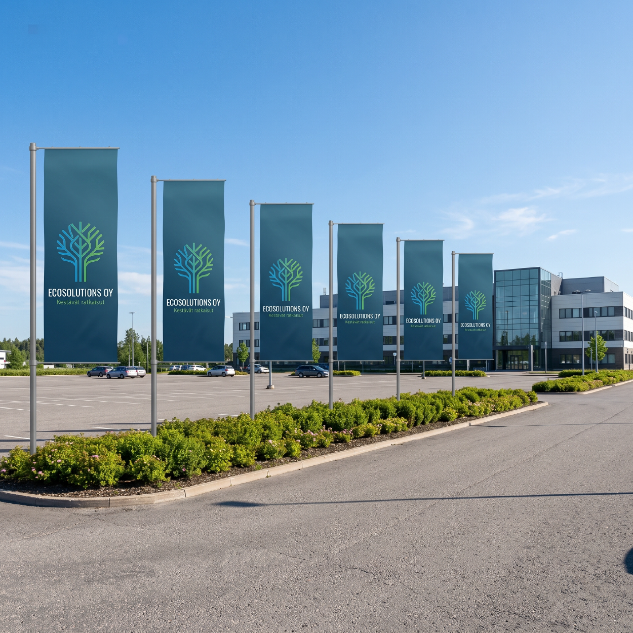 Premium Blockout PVC 650 B1 Vahva, täysin valoa läpäisemätön kaksipuolinen banderolli